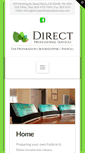 Mobile Screenshot of directprofessionalservices.com